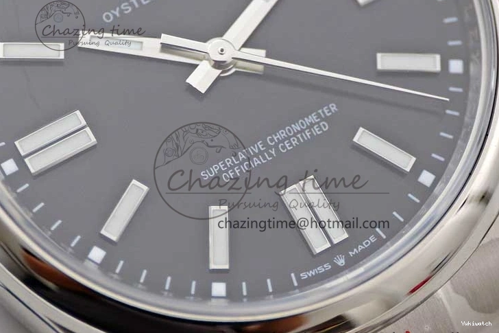 Dial A2824 Oyster Edition Best EWF Steel 124300 Black 41mm on Perpetual SS Bracelet 904L 1:1 0504